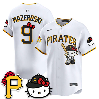 Pittsburgh Pirates x Meow KT Vapor Limited Jersey - Stitched