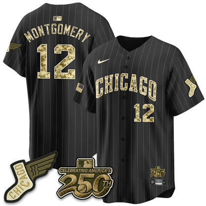 Chicago White Sox Salute to Service 2026 Vapor Limited Jersey - Stitched