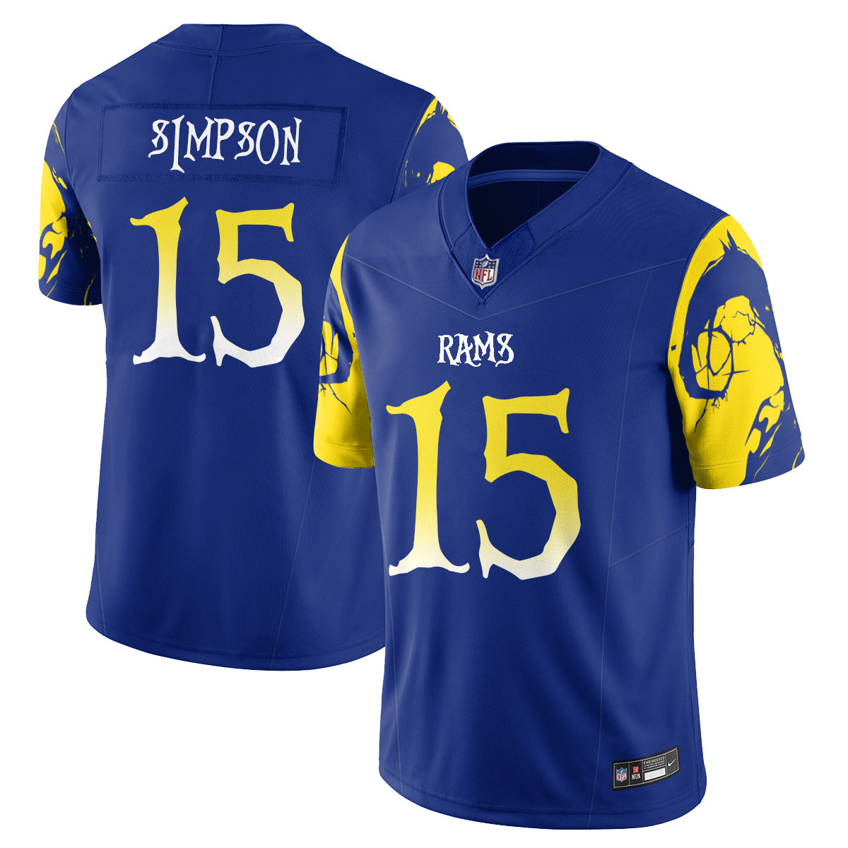 LAR x Nightmare Edition Vapor Jersey - Stitched