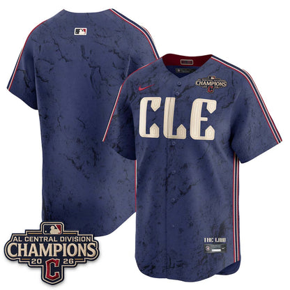 CLE 2026 AL Central Champs Vapor Jersey - Stitched