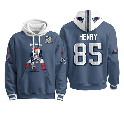 NE Minuteman Edition Fleece Hoodie - Printed