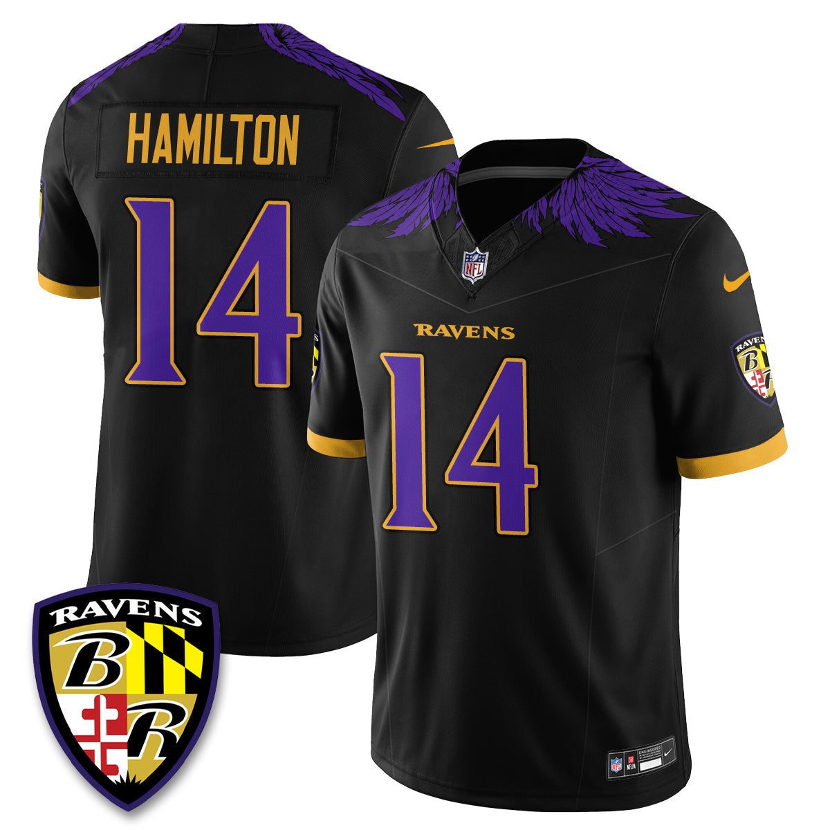 BAL Halloween Edition Vapor Jersey - Stitched