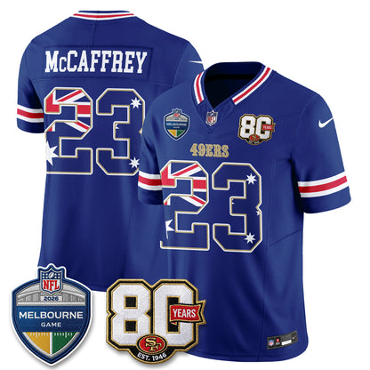 SF Melbourne Game 2026 Vapor Jersey - Stitched