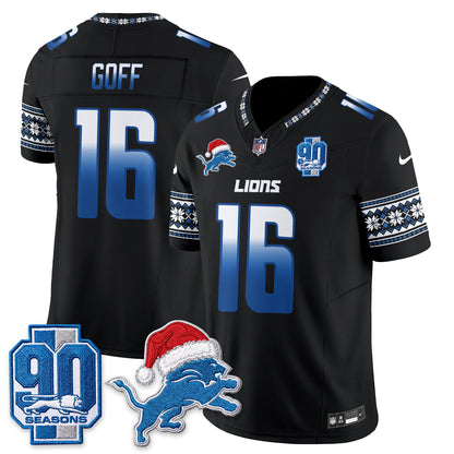 DET Xmas Edition Vapor Jersey - Stitched