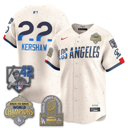 LAD 2026 New Era Gold Collection Vapor Limited Jersey - B2B Champs - All Stitched