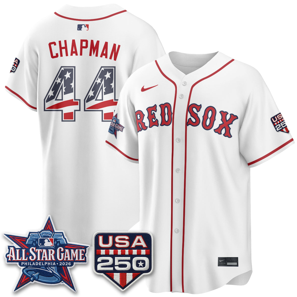 Boston Red Sox 2026 All Star Edition Vapor Jersey - Stitched