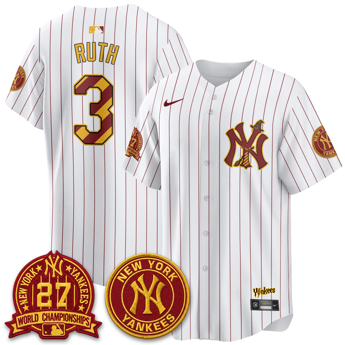 New York Yankees x HP 25 Years of Magic Vapor Limited Jersey - Stitched