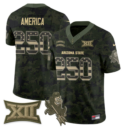 ASU 2026 Salute to Service Vapor Jersey - Stitched