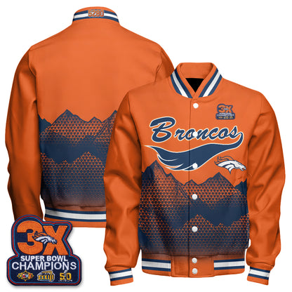 DEN Fangear Edition Baseball Jacket - Printed