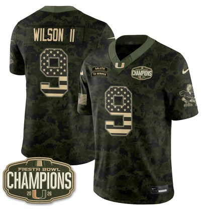 MIA 2026 Salute to Service Vapor Jersey - Stitched