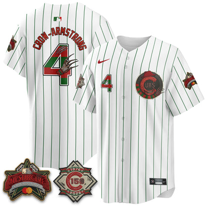 CHC A Nightmare on Wrigley Field Edition Vapor Jersey - Stitched