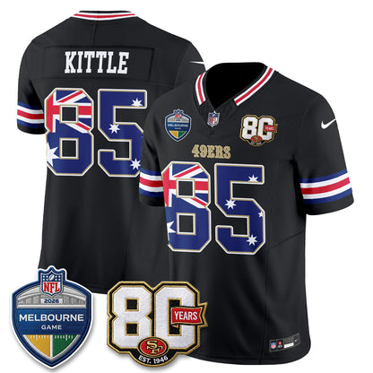SF Melbourne Game 2026 Vapor Jersey - Stitched