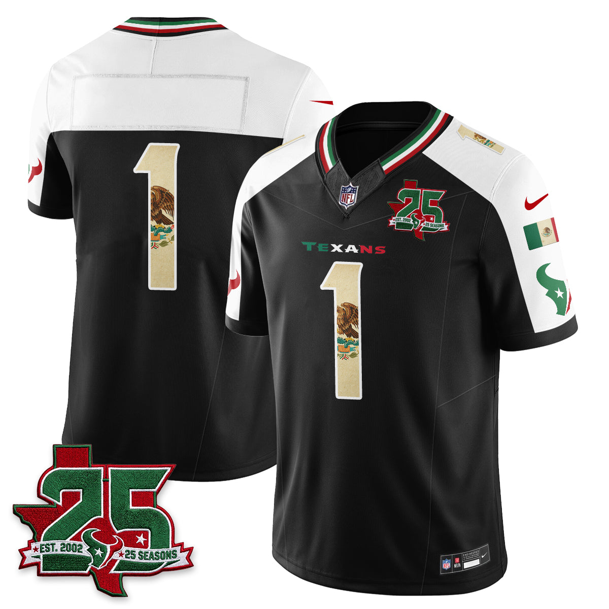 HOU 25 Seasons Mexico Style Edition - Stitched (2)