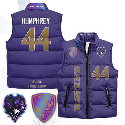 BAL "The Flock" Puffer Vest - Printed (2)