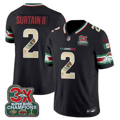 DEN Mexico Edition Vapor Jersey - Stitched