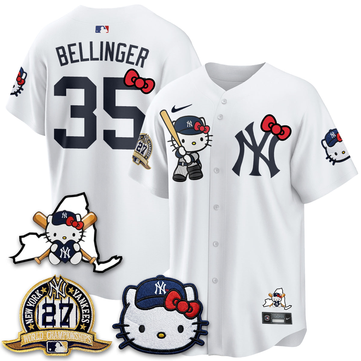 NYY Meow KT 2026 Vapor Limited Jersey - All Stitched