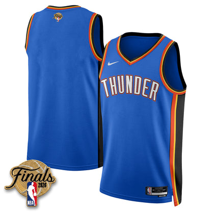 OKC 2026 NBA Western Conference Champions Vapor Jersey V2- Stitched