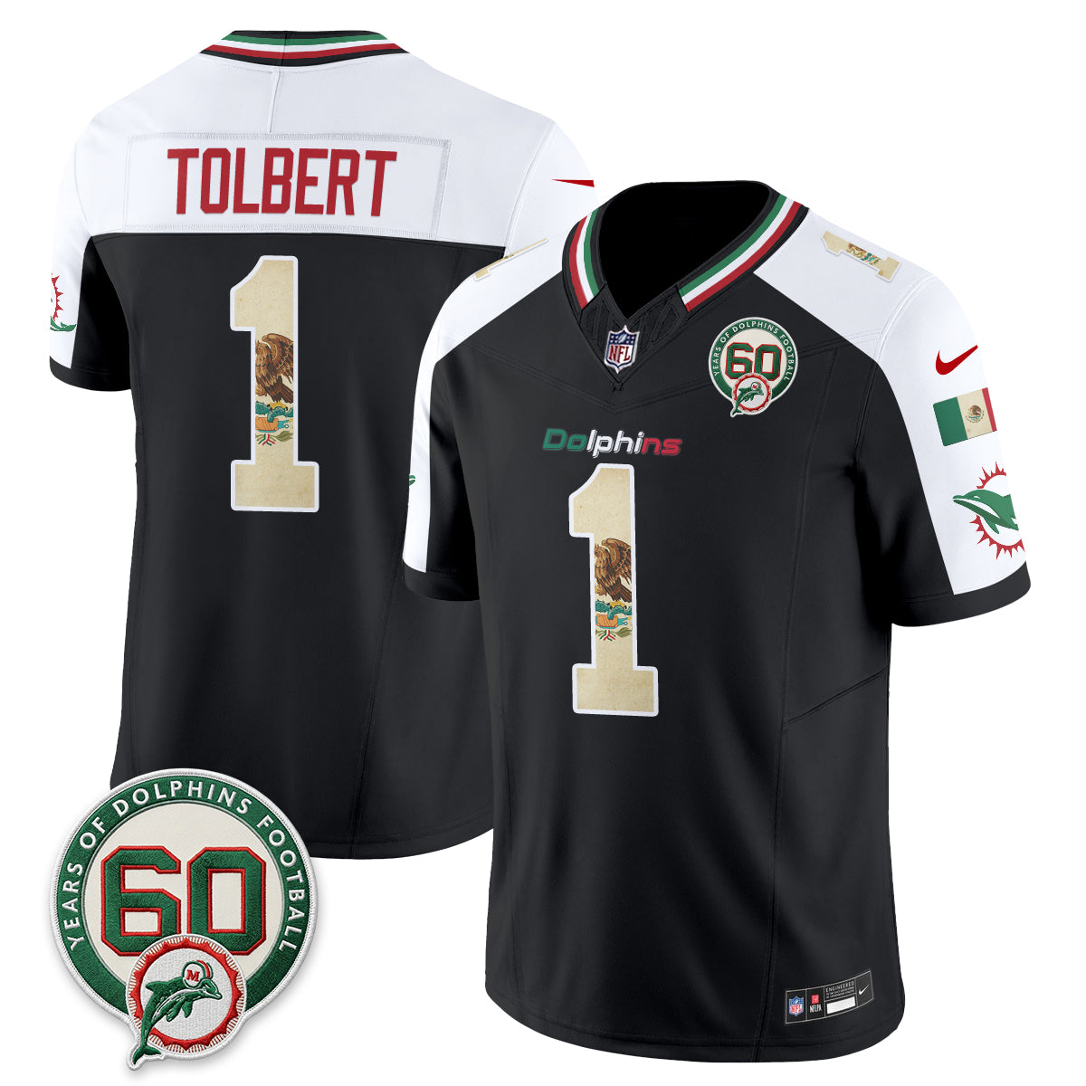 MIA Mexico Edition Vapor Jersey - Stitched