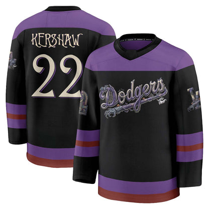 LAD Nightmare Halloween Edition Hockey Jersey - Printed