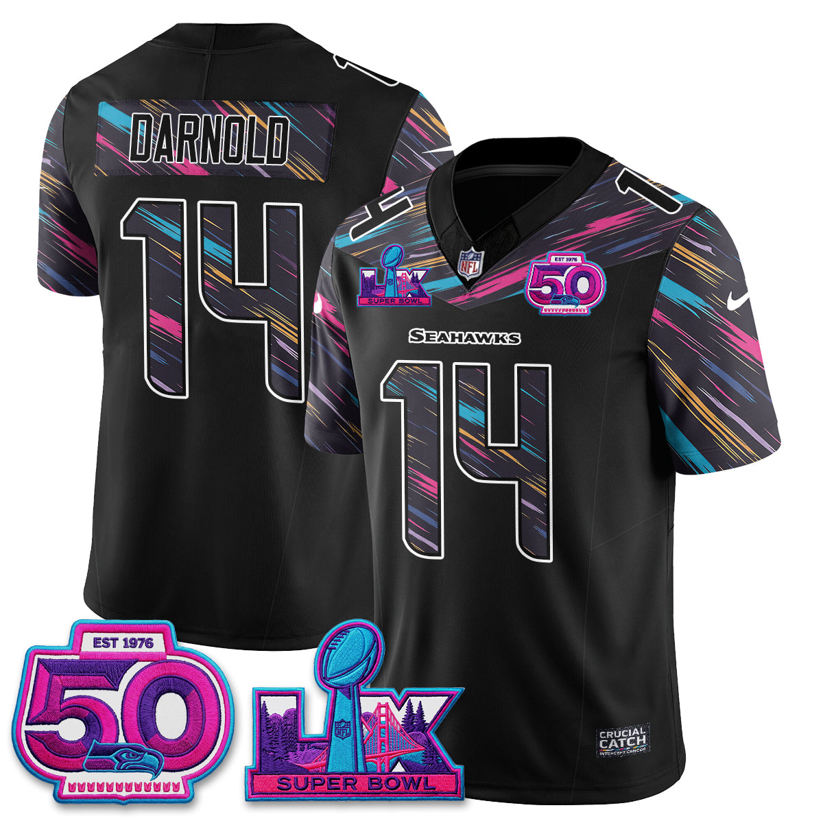 SEA Intercept Cancer 2026 Edition Jersey - Stitched