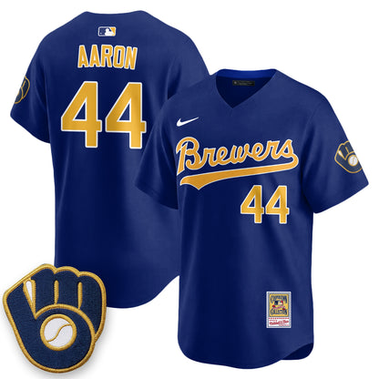 Milwaukee Brewers "Legacy Edition" Vapor Jersey - Stitched