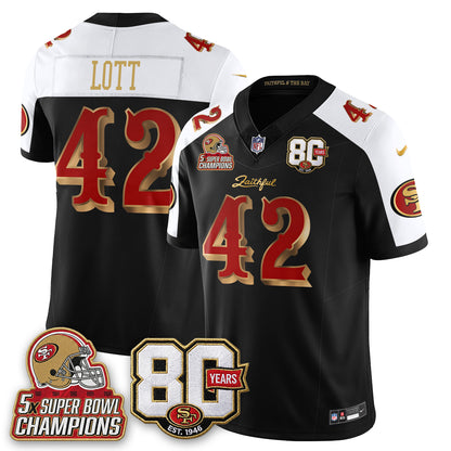 SF 80 Years & 5X Champs Rivalries Edition - Stitched (2)
