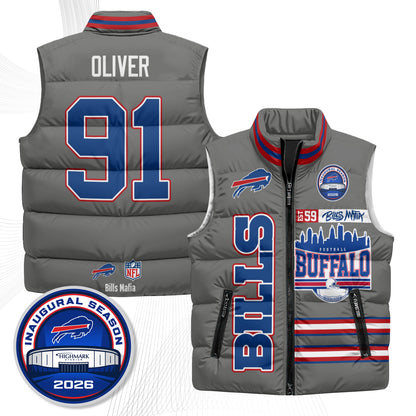 BUF "Mafia" Edition Puffer Vest - Printed