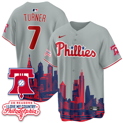 PHI "26 Reasons I Love My Country" Edition Vapor Jersey - Stitched