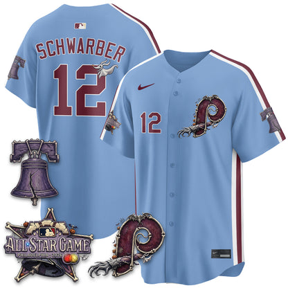 Philadelphia Phillies Nightmare Edition Vapor Jersey - Printed