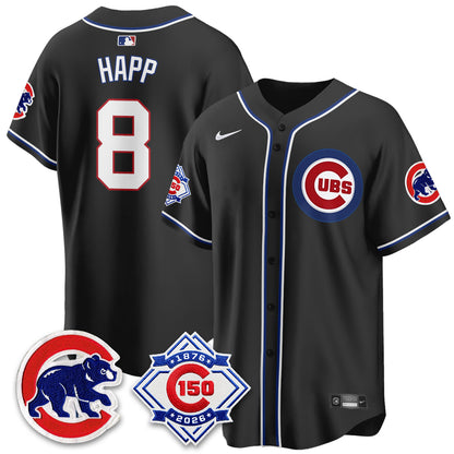 CHC 150th Anniversary Black Out Style Vapor Premier Limited Jersey - All Stitched (1)