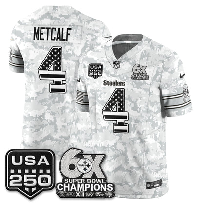 Pittsburgh Steelers 2026 Salute to Service Edition Vapor Jersey - Stitched