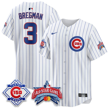 Chicago Cubs 2027 All Star Game Vapor Limited Jersey - Stitched