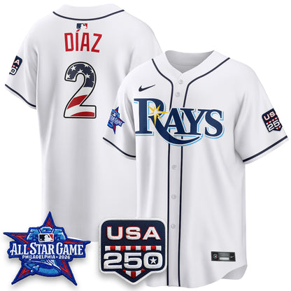 Tampa Bay Rays 2026 All Star Edition Vapor Jersey - Stitched