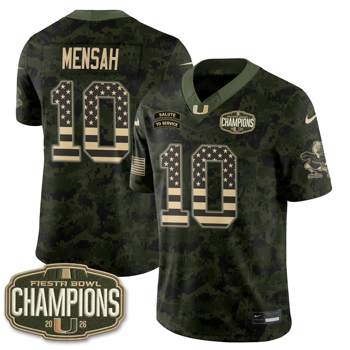 MIA 2026 Salute to Service Vapor Jersey - Stitched