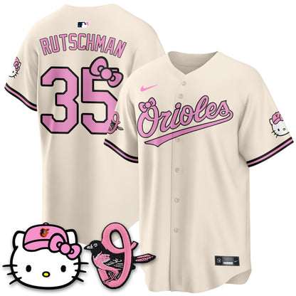 Baltimore Orioles x Meow KT Vapor Premier Limited Jersey - Stitched