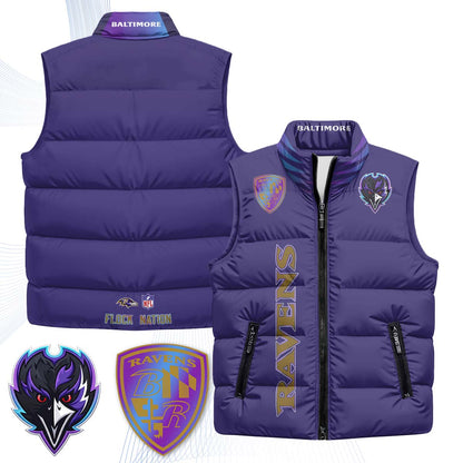 BAL "The Flock" Puffer Vest - Printed (2)