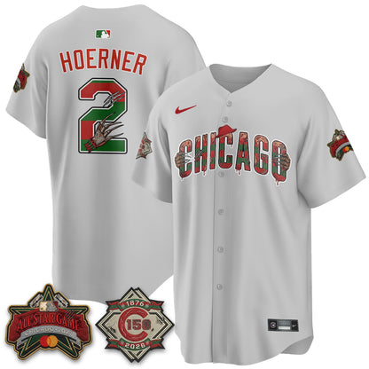 CHC A Nightmare on Wrigley Field Edition Vapor Jersey - Stitched