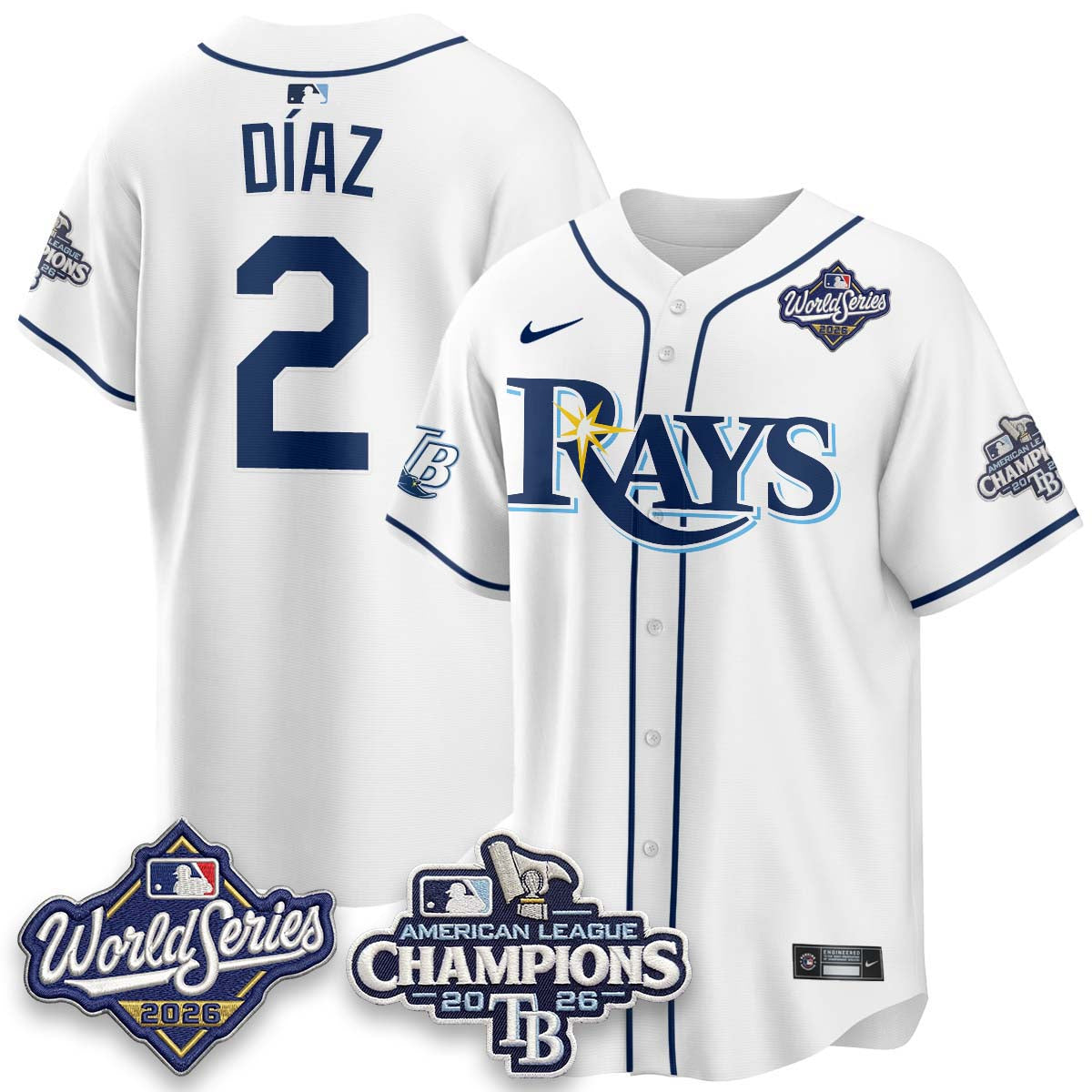TB 2026 AL Champions Limited White Edition - Stitched