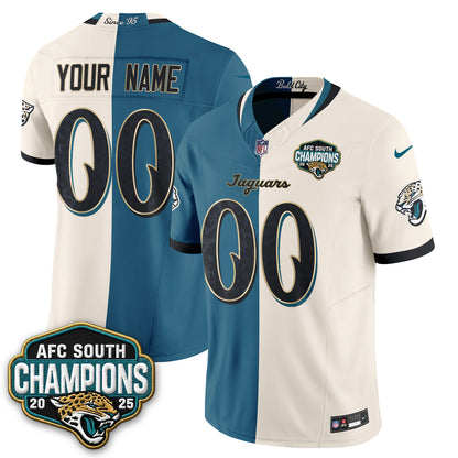 JAX 2026 Rivalries Split Vapor Custom Jersey - Stitched