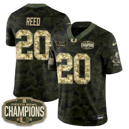 MIA 2026 Salute to Service Vapor Jersey - Stitched