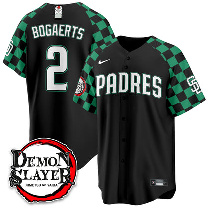 San Diego Padres Demon Slayer Vapor Limited Jersey - Stitched