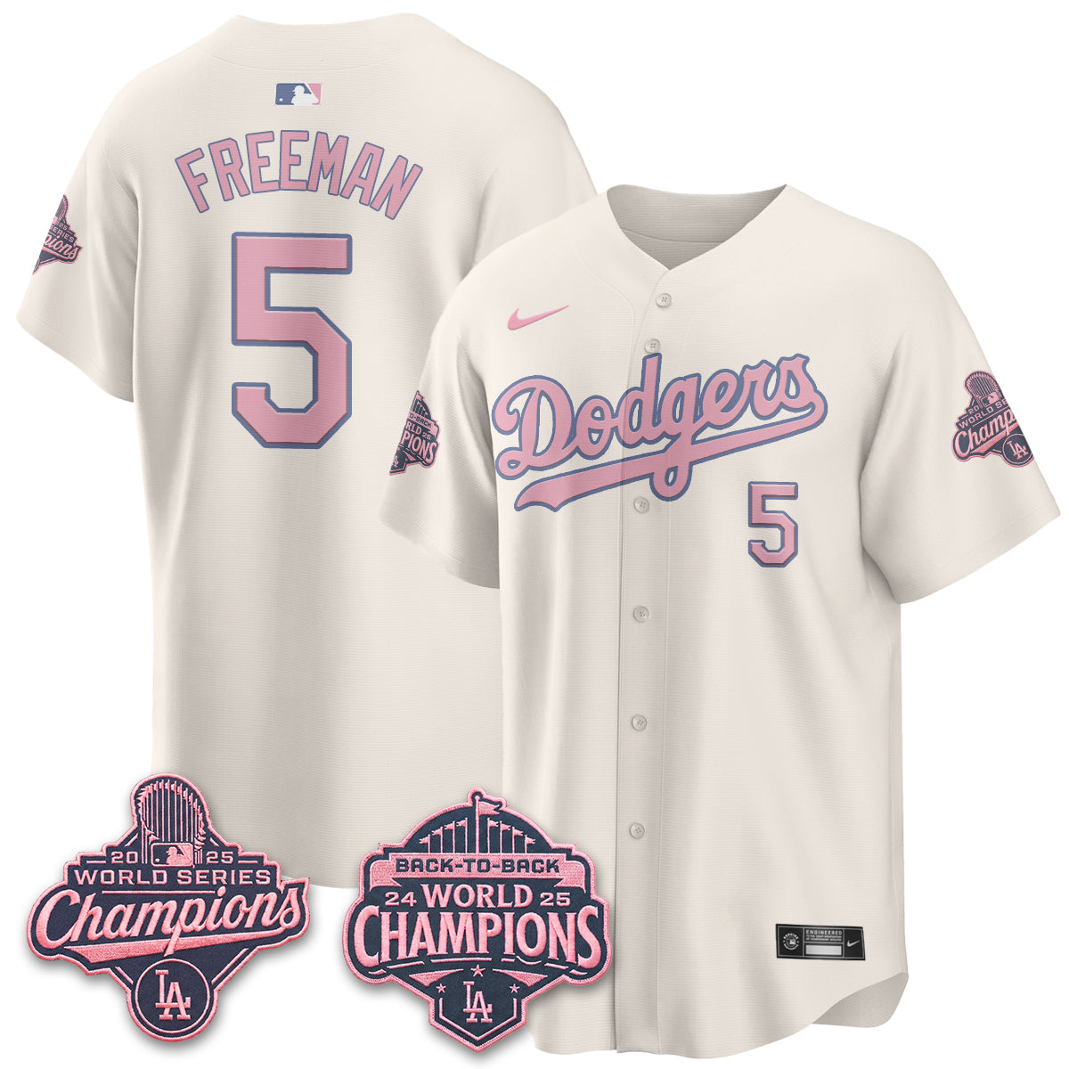 Los Angeles Dodgers Blinky Style Vapor Jersey - Stitched
