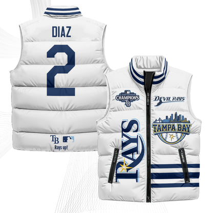 TB "Devil Rays" Puffer Vest - Printed