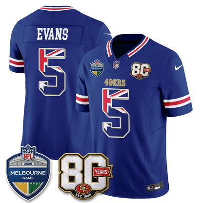 SF Melbourne Game 2026 Vapor Jersey - Stitched