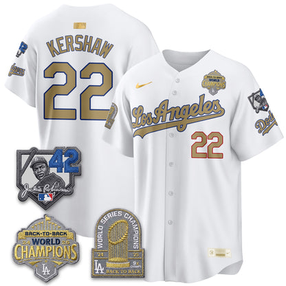 LAD 2026 New Era Gold Collection Vapor Limited Jersey - B2B Champs - All Stitched