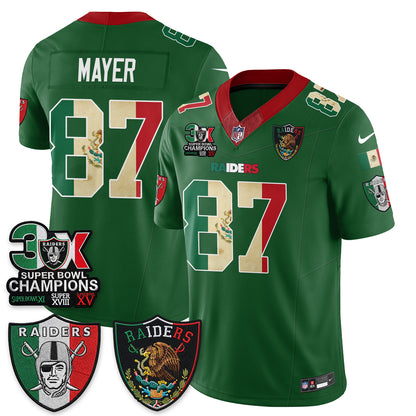 LVR 3X Champs Mexico Edition Vapor Jersey - Stitched
