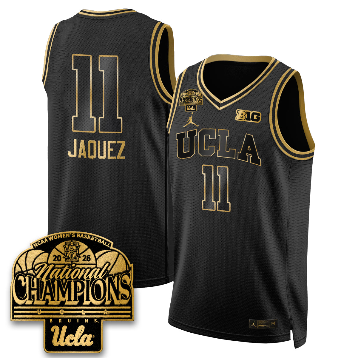 UCLA Women's Basketball National Champion 2026 Limited Jersey -  All Stitched