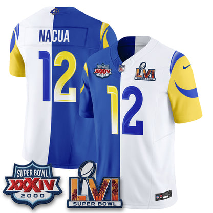 Los Angeles Rams Split Vapor Jersey - Stitched