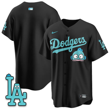 Los Angeles Dodgers x Hangyodon Edition Vapor Jersey- Stitched