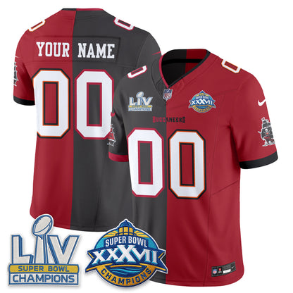 TB S.Bowl Split Edition Vapor Custom Jersey - Stitched